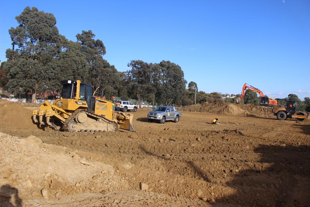 Earthwork site inspection