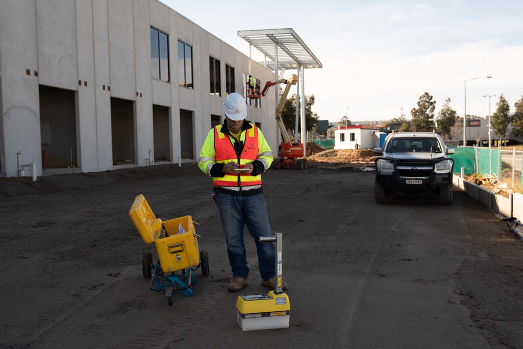 Compaction control field testing
